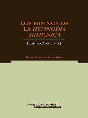 cover image of Los himnos de la Hymnodia hispanica